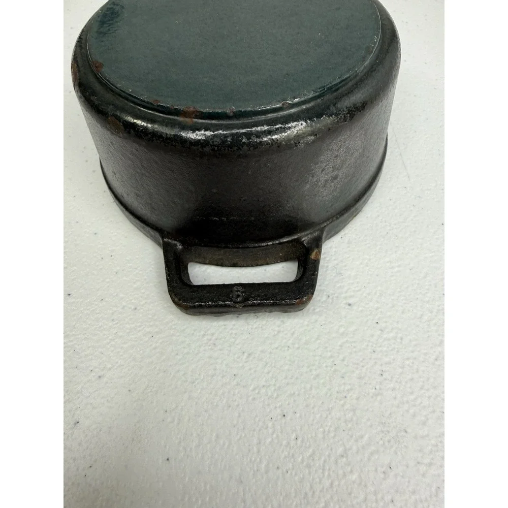 Staub Mini Round Cocotte 0.25 qt Cast Iron Round Black Casserole Pan 10cm